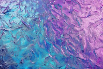 Abstract Art in Hues of Blue and Pink