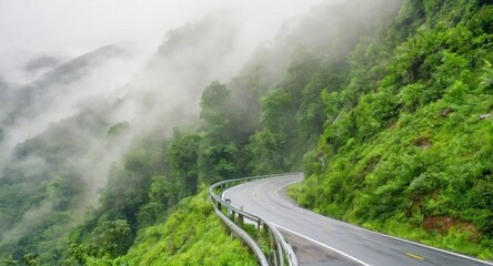 Image of a road in nature