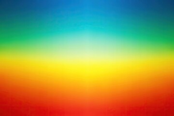 Obraz premium Simple abstract background with gradient blur featuring red, yellow, blue, and green colors illuminated by studio light