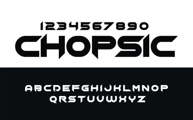 lettering Vector font number and Uppercase Typography for logo Fashion Branding Sports Film Movie poster Design illustration