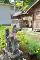 日本の島根県出雲市の出雲大社の隣にある都稲荷社