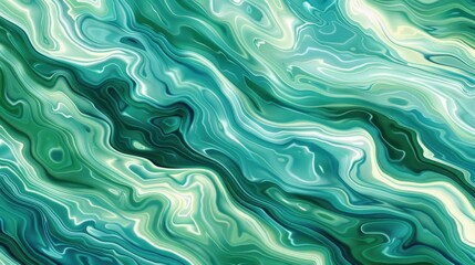 Fototapeta premium Teal Green: A blend of green and blue, teal green exudes sophistication and refreshment, fostering feelings of calm and serenity in modern and coastal settings. 