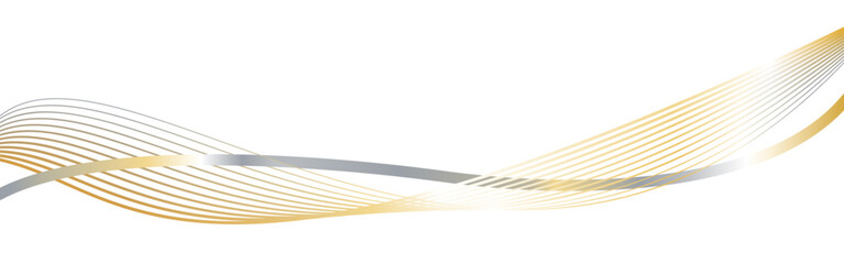 Bänder festlich gold silber 