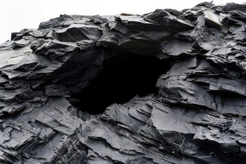 A natural rock formation with a hole in the middle, suitable for use in travel or outdoor-themed projects