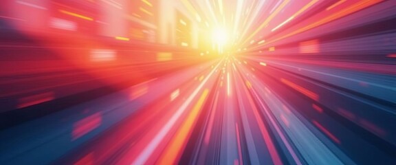 Obraz premium An abstract 3D visualisation with smooth, organic shapes and blurred colour transitions.