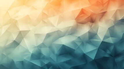 Obraz premium Abstract geometric pattern featuring sharp edges and blended colors, perfect for modern design and artistic projects.