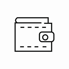 wallet money icon sign vector
