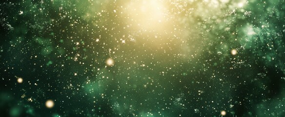 The Cosmic Green Sparkle