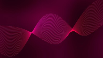 Background line wave pattern, Gradient color line wave abstract background