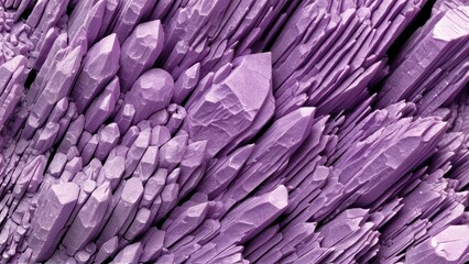 Fototapeta premium 3D scientific visualization of garnet crystal microstructure in ultra-high magnification. Dramatic cross-section showing atomic lattice, growth zones, and mineral inclusions. Professional microscopy