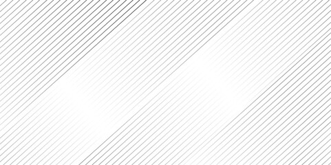 Vector abstract geometric stripe diagonal black and white gradient line. minimal futuristic diagonal irregular line then curve grid oblique pattern background.