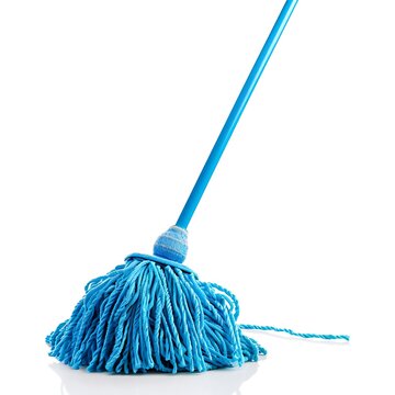 recommend clip art: Floor cleaning mop isolated on white background