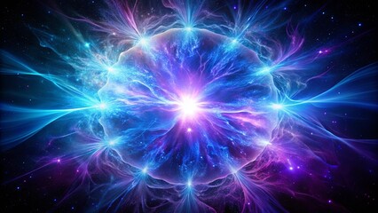 Fototapeta premium Cosmic Tapestry of Ethereal Radiance and Stellar Luminosity