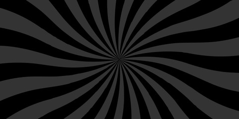 Minimal abstract vector sunburst retro black and gray vector backdrop starburst vintage backdrop background. abstract beam flare banner, cartoon, template geometric creative design.