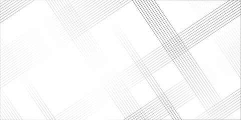 White gradient stripe line geometric background. minimal surface curve wave creative line texture. Vector tech geometric thin diagonal striped line pattern gradient minimal transparent background. 