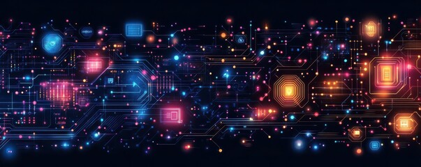 Obraz premium A sleek illustration of technological innovation