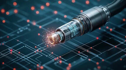 Sleek and efficient, the fuel injector plays a vital role in the combustion process of a modern engine. 