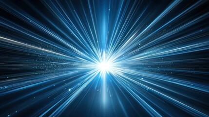 Radiant burst of light an exploration of dynamic energy and motion in a stunning visual display