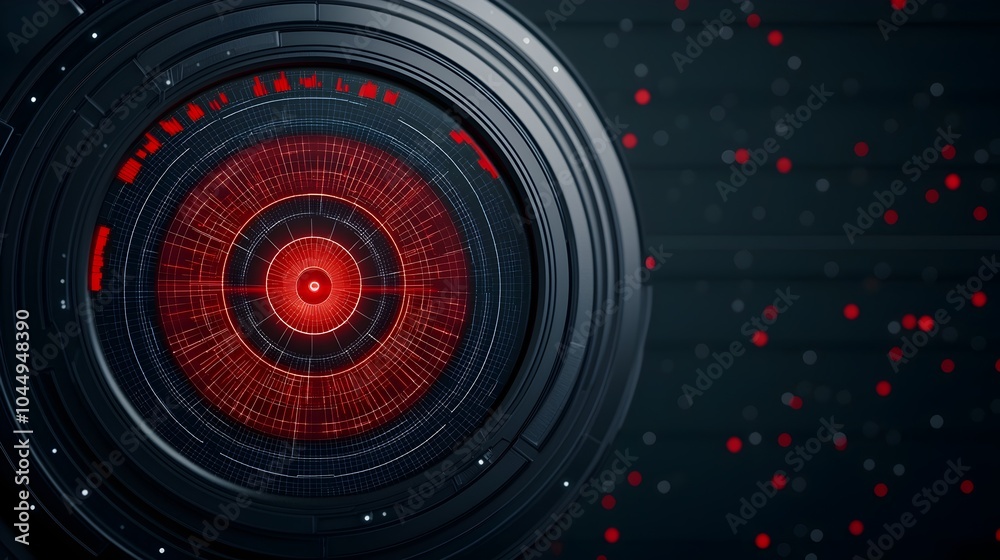 Leinwandbilder Futuristic 3D Business Intelligence Dashboard with Real Time Data Analytics Providing Actionable Insights for Marketing Strategy and Future Trend Forecasting