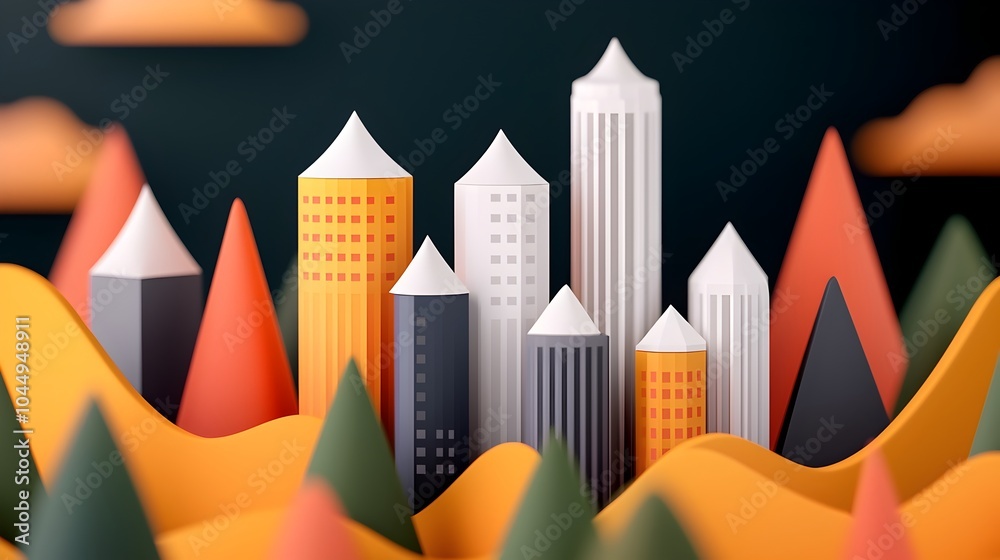 Poster Innovative 3D Business Data Dashboard Offering Real Time Analytics and Insights to Inform Effective Marketing Strategies Driven by Big Data and Predictive Customer Behavior Trends