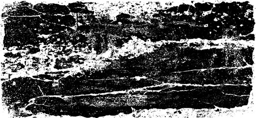 Black grunge texture of damaged concrete wall. 