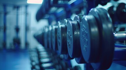 The locker room is filled with the constant sound of pumping iron and weights clanging.