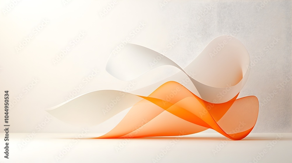 Poster Soft sweeping abstract background with subtle color transitions and smooth textures creating a modern elegant and visually appealing aesthetic for digital designs website layouts covers
