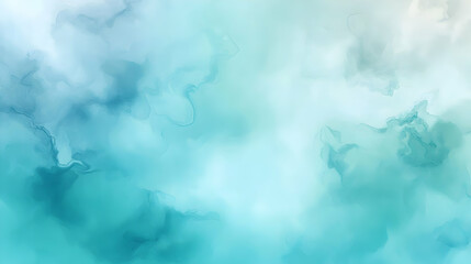 Fototapeta premium Abstract Background - Blue and White Watercolor