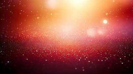 Red Glitter Abstract Background