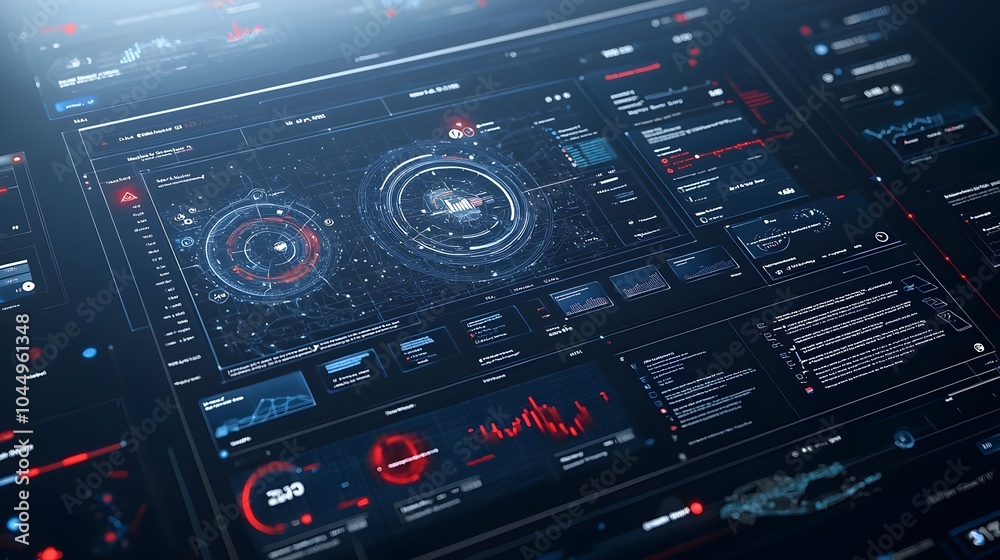 Poster Cutting Edge Interactive 3D Data Dashboard Designed for Seamless Business Intelligence Analysis and Comprehensive Real Time Metric Tracking