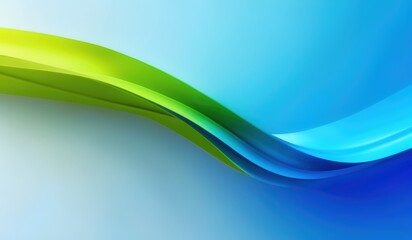 a close up of a blue and green wave background with a light blue background