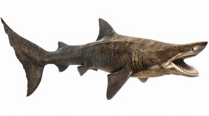 Fototapeta premium A Close Up Of A Tiger Shark