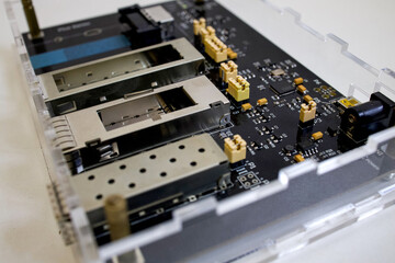 A programmer is a device for recording (programming) information into a read-only memory device.
