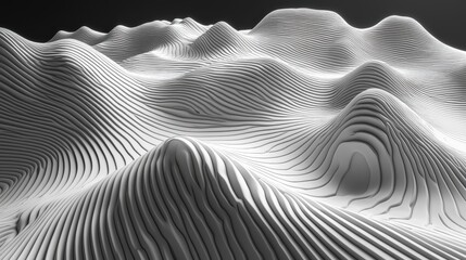 An elegant white and light grey backdrop featuring gentle flowing lines and intricate textures, creating a sophisticated canvas for tech-related branding and designs.