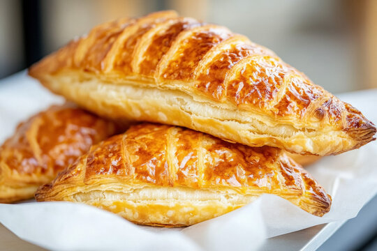 Freshly Baked Pastries Wrapped In Wax Paper For Preservation, Showcasing How Wax Paper Is Used In Food Packaging