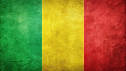 Obraz premium Happy Mali Independence Day wallpaper featuring patriotic colors of red, green