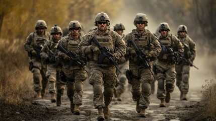 Combat operations command, focusing on the leadership and command structures that direct military forces during combat