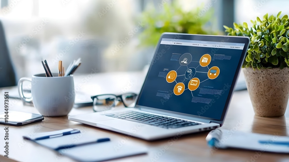 Poster This contemporary art styled infographic provides a comprehensive overview of a streamlined workflow process highlighting key elements such as clearly defined objectives