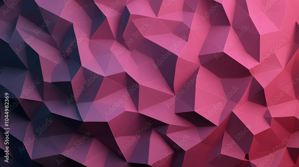 Aufkleber Stunning digital polygonal mesh background with captivating sparkly geometric details perfect for creating futuristic visuals modern landing page designs and other creative digital projects