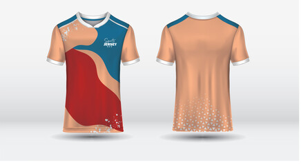 Sports jersey template sport t shirt design