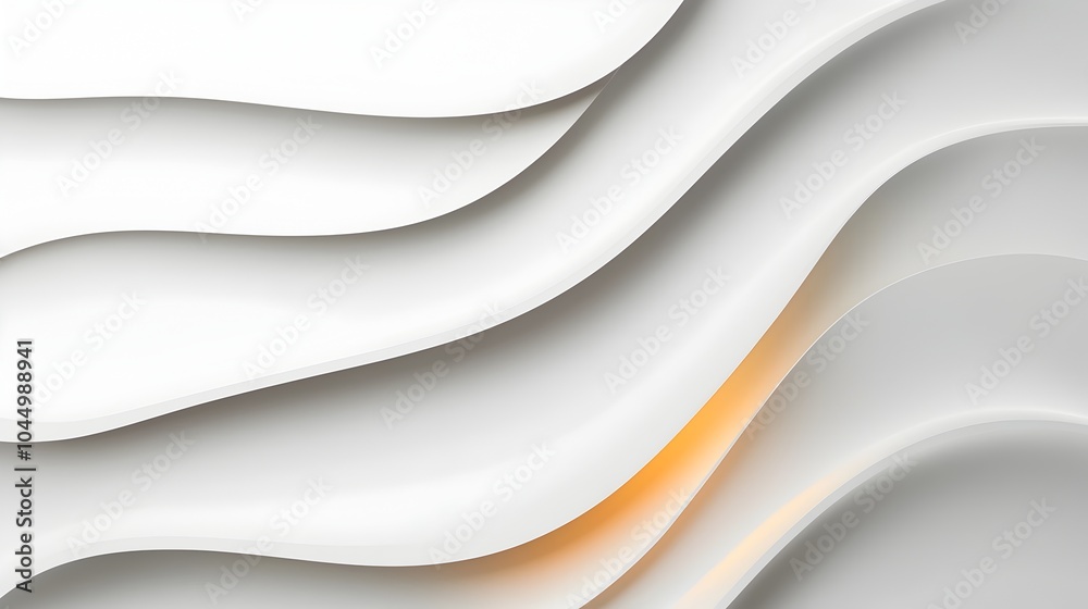 Poster Sleek and minimalist futuristic abstract background with smooth surfaces subtle tech inspired details and glowing highlights creating a clean and advanced aesthetic