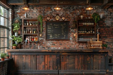 Obraz premium stock photo pub, copy space --ar 3:2 --stylize 500 --v 6 Job ID: b99b5d33-2276-4e23-9a7c-39fd817494a4