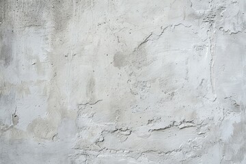 Obraz premium Photo of Rough white plaster wall. Background texture for backdrops or mapping