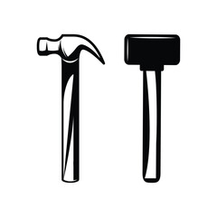 Hammer Vector Art, Icons, and illustration Graphics