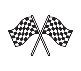 checkered racing flag