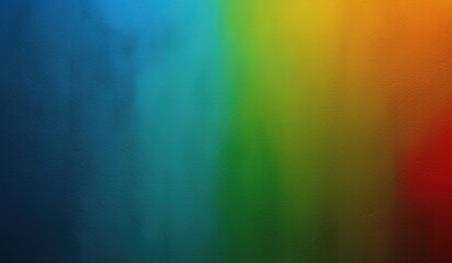 image of a rainbow colored wall with a black background
