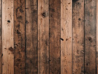 Fototapeta premium Natural rustic wooden plank wall texture showcasing unique grain patterns and timeless charm for interior design inspiration