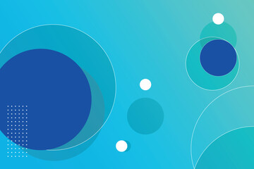 Creative abstract geometric background in flat design