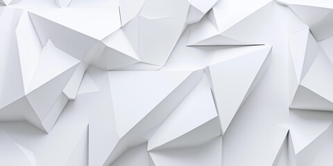 Obraz premium 3d image, design of an abstract and modern white background. template for presentation, power point, poster, web, backrog. tehcnological and geometrical background. laptop. architectural.