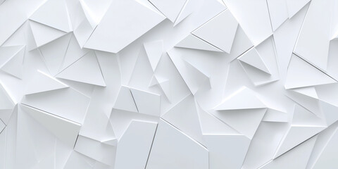 Obraz premium 3d image, design of an abstract and modern white background. template for presentation, power point, poster, web, backrog. tehcnological and geometrical background. laptop. architectural.